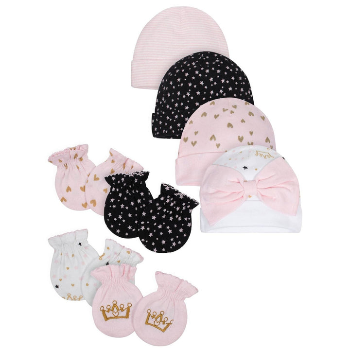 8-Piece Baby Girls' Organic Princess Gift Set