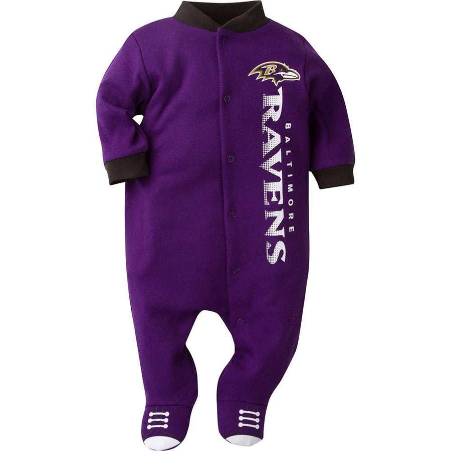 Baltimore Ravens Baby 1-Pack Sleep N' Play-Gerber Childrenswear