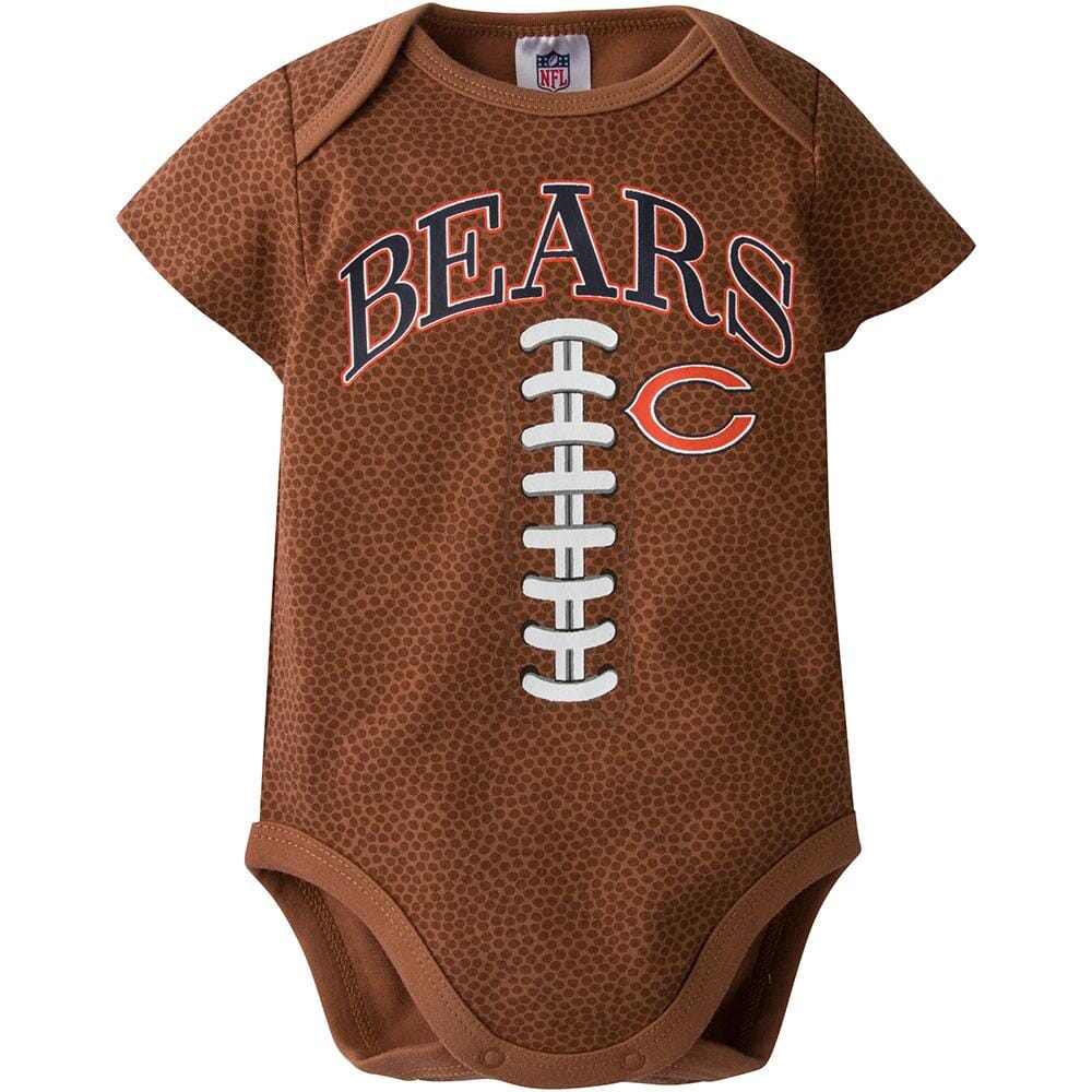Chicago Bears Baby Boys 1-Pack Football Bodysuit-Gerber Childrenswear