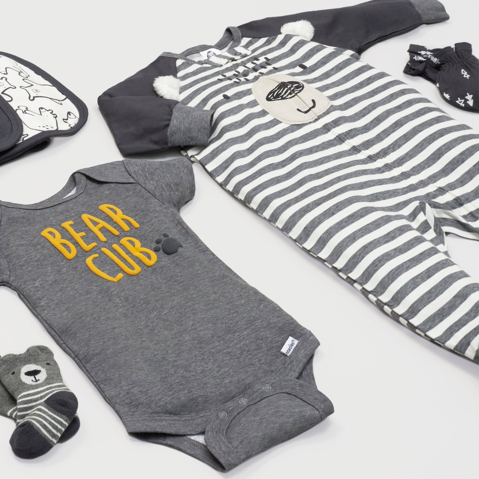 3-Pack Baby Boys Bear Sleep 'N Plays