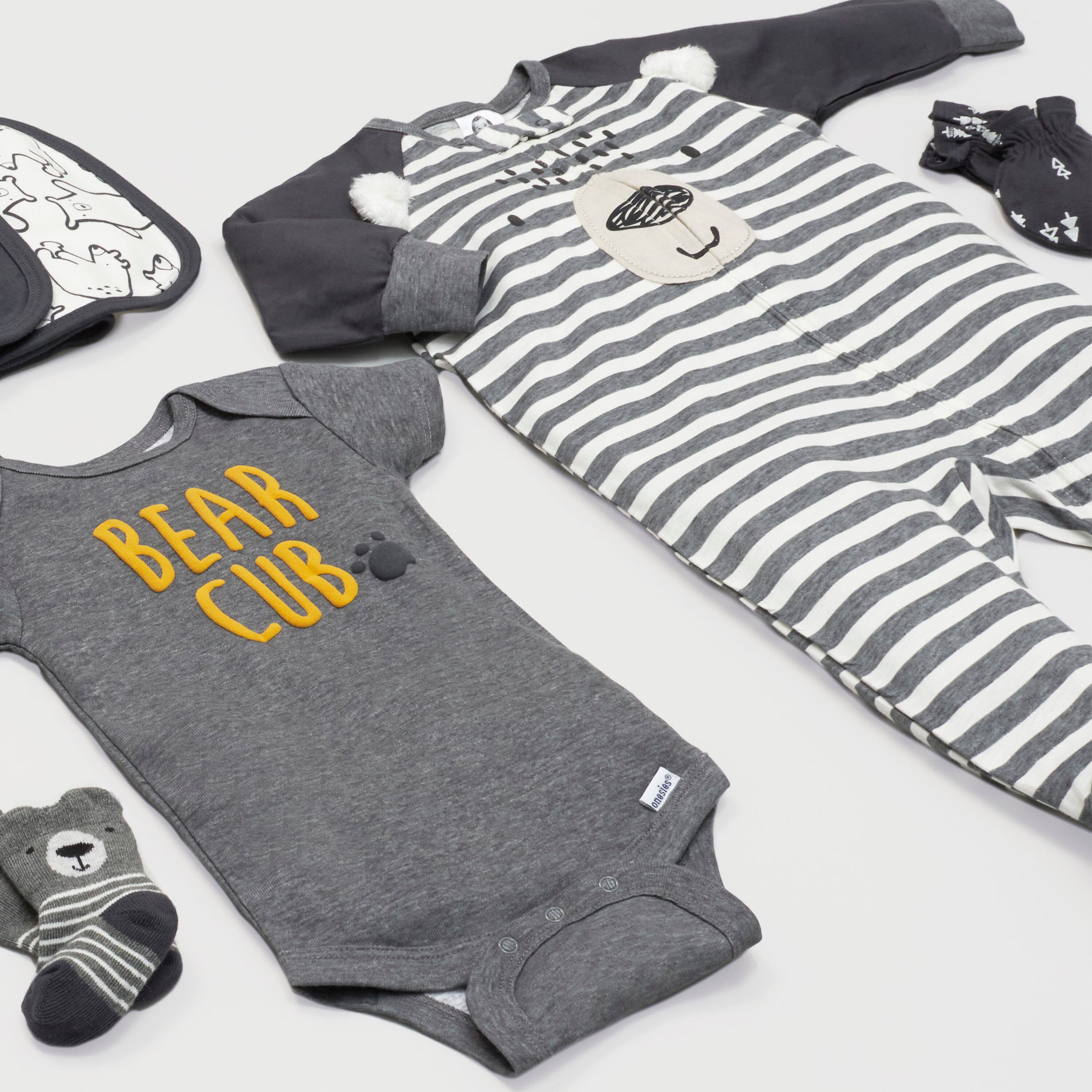 3-Pack Baby Boys Bear Sleep 'N Plays