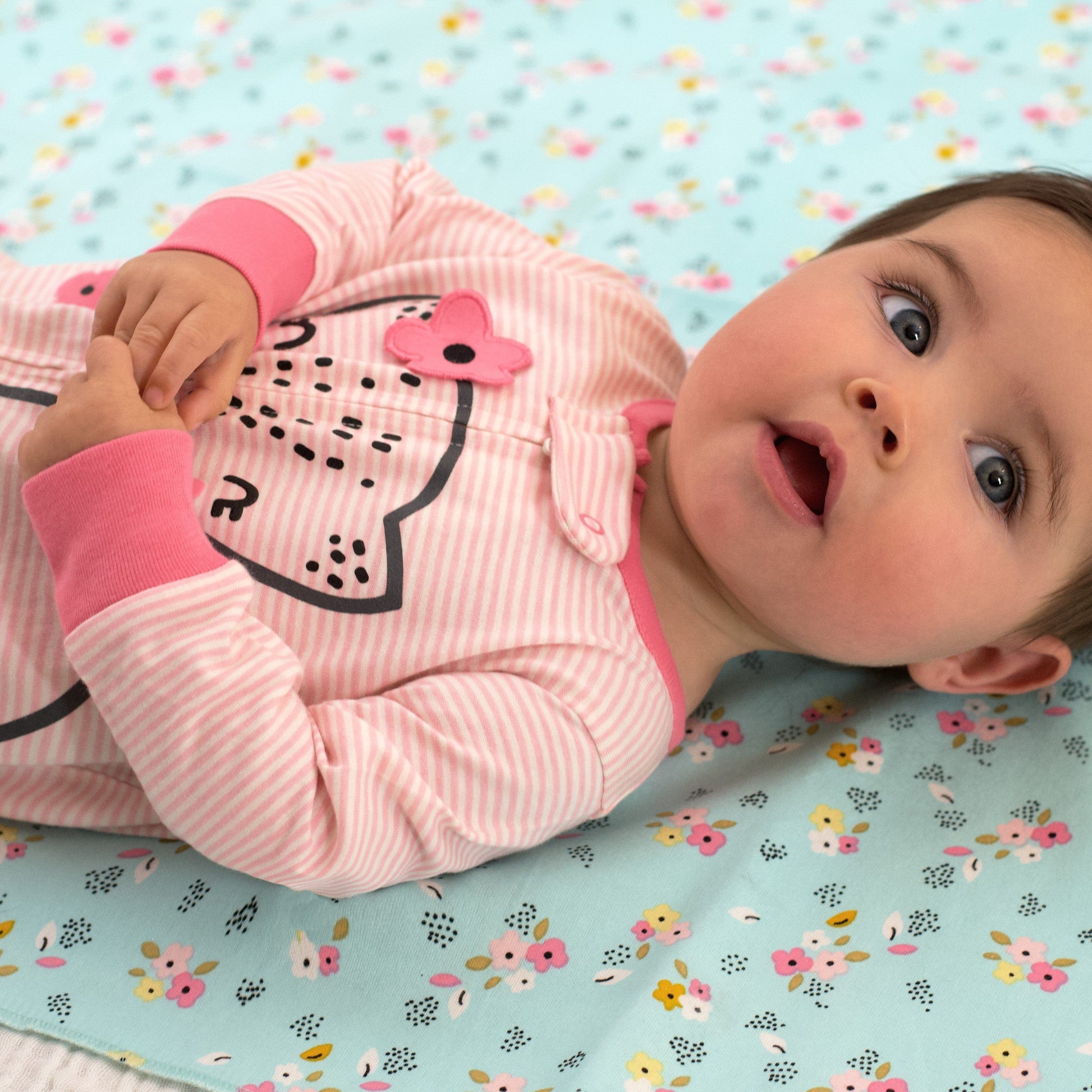 3-Pack Baby Girls Fox Sleep 'N Plays