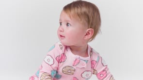 4-Piece Baby & Toddler Donuts Snug Fit Cotton Pajamas video