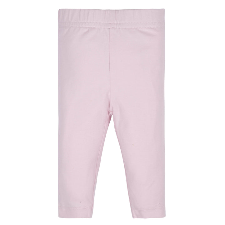 Gerber® 4-Pack Toddler Girls Pink, Black, Polka Dot, and Cat Leggings-Gerber Childrenswear
