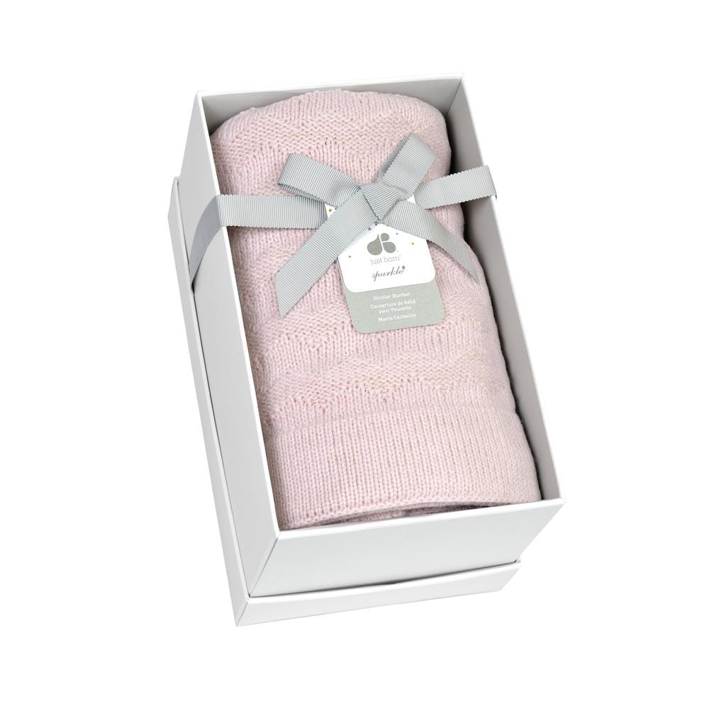 Sparkle Pink Sweater Knit Blanket-Gerber Childrenswear