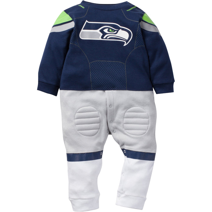 Seattle Seahawks Infant Footysuit-Gerber Childrenswear