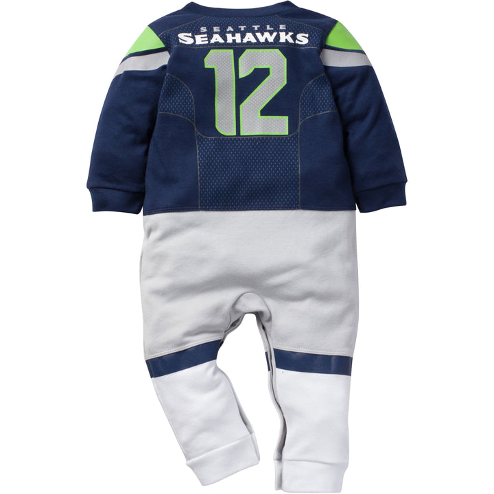 Seattle Seahawks Infant Footysuit-Gerber Childrenswear