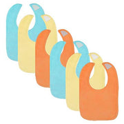Gerber® 6-Pack Neutral Solid Colors Dribbler Bibs