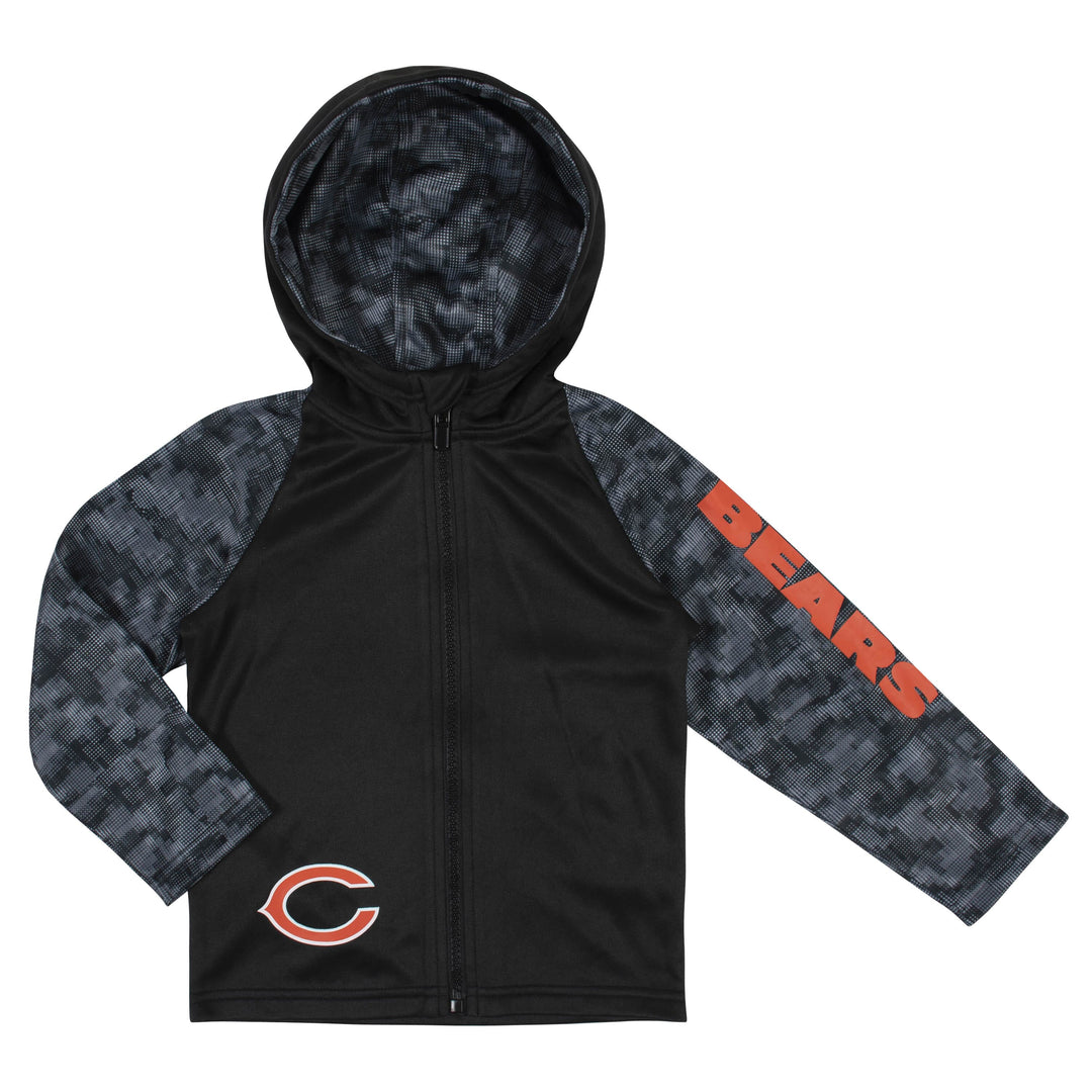 Toddler Boys Chicago Bears Hooded Jacket-Gerber Childrenswear