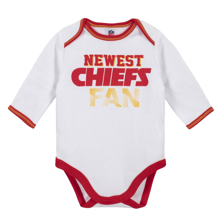 Baby Boys Kansas City Chiefs 3-Piece Bodysuit, Pant and Cap Set-Gerber Childrenswear