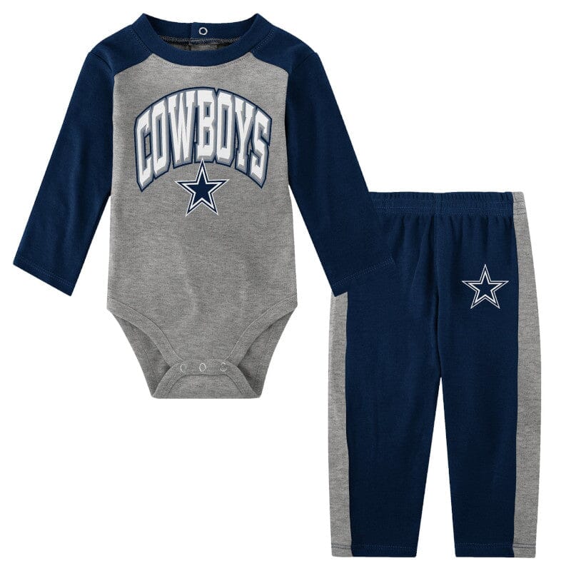 2-Piece Baby Boys Dallas Cowboys Long Sleeve Bodysuit and Pant Set