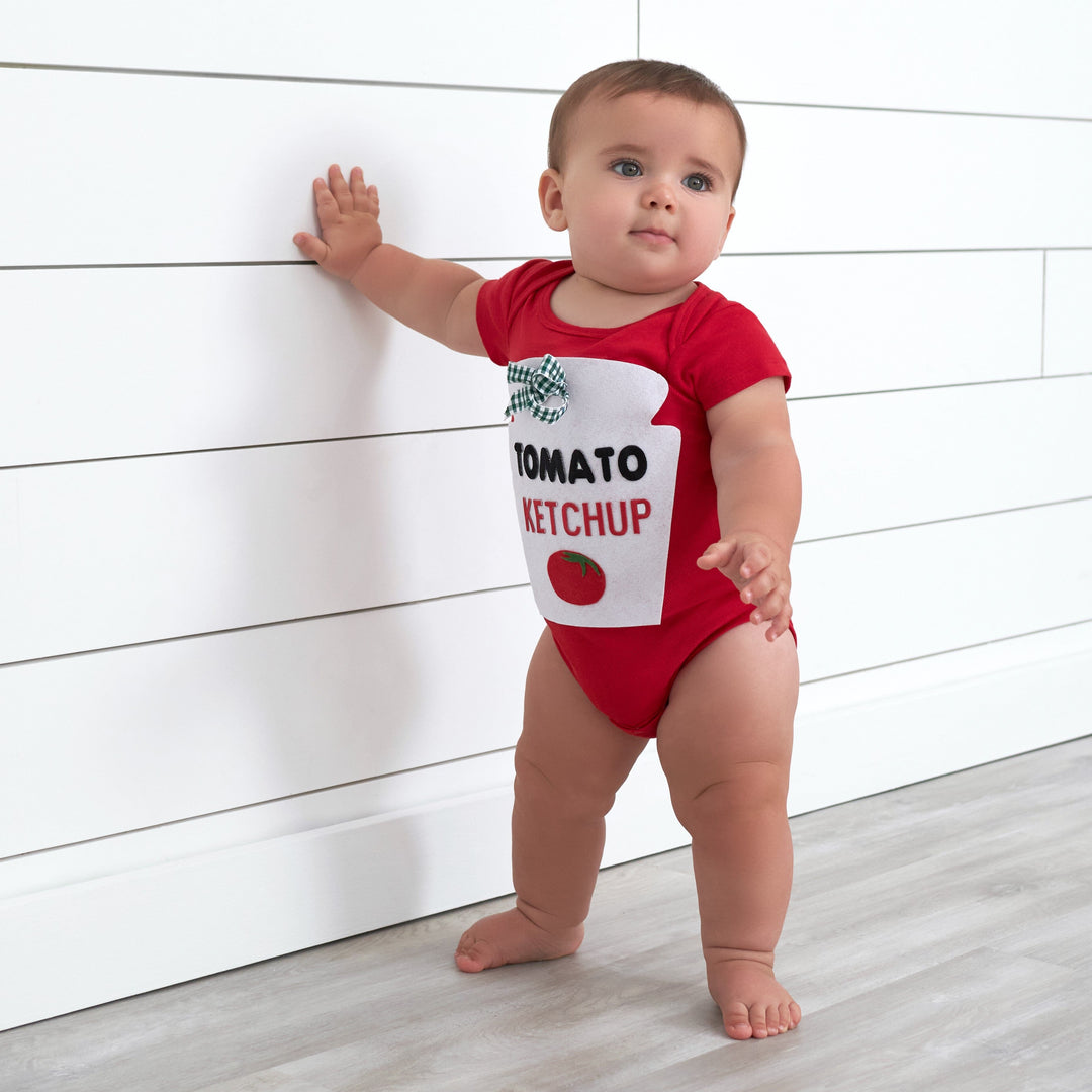 5-Pack Baby Red Premium Onesies® Bodysuits