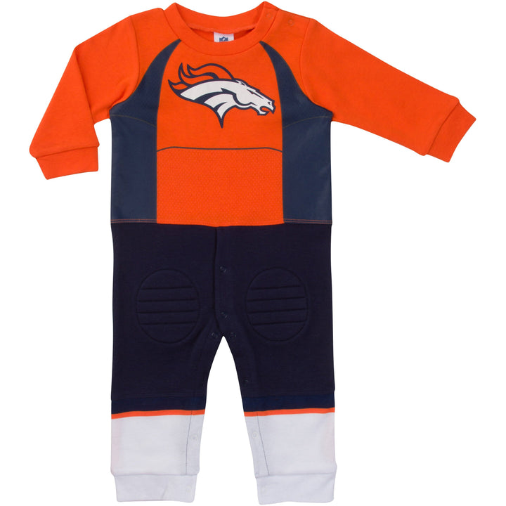 Denver Broncos Baby Boys Footysuit-Gerber Childrenswear