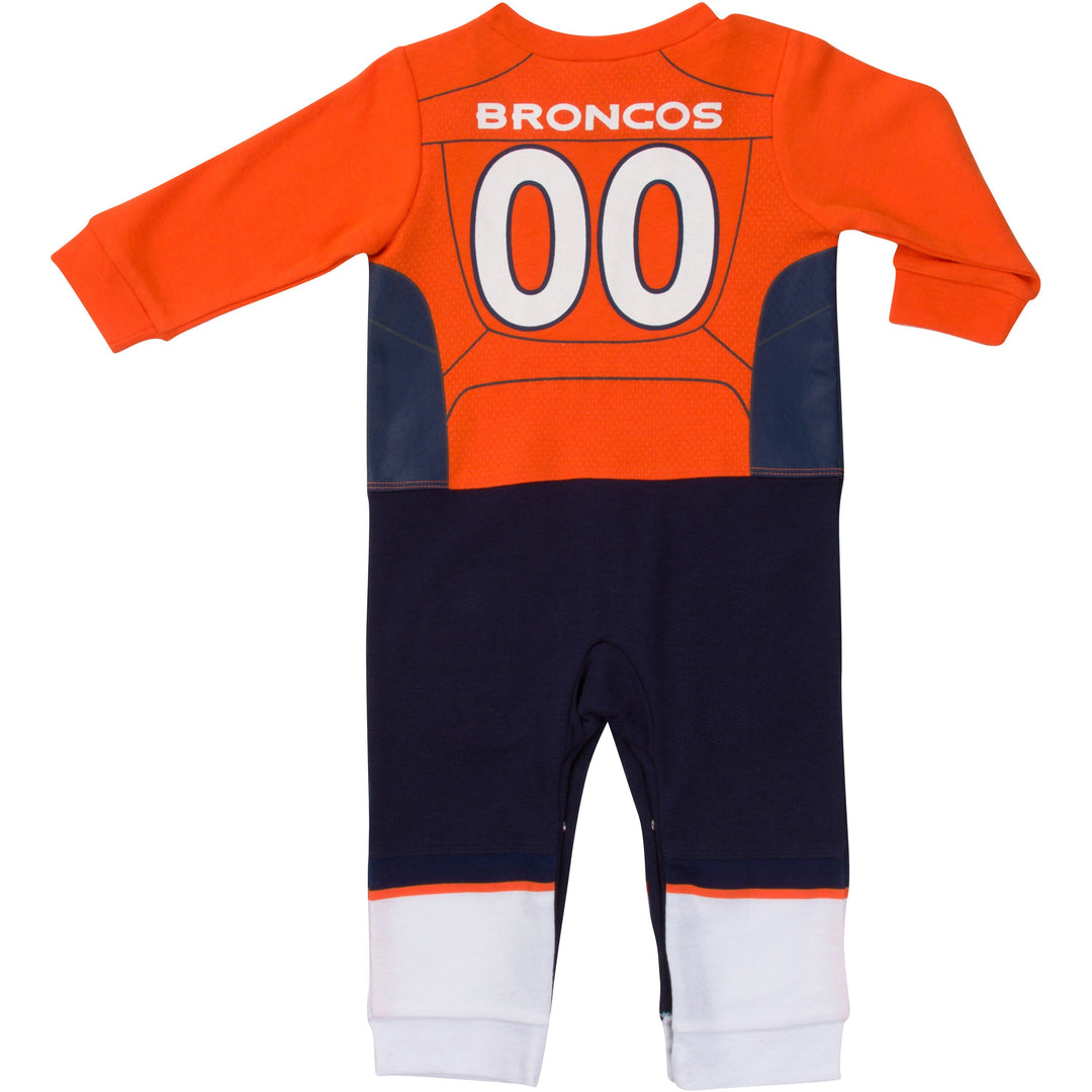 Denver Broncos Baby Boys Footysuit-Gerber Childrenswear