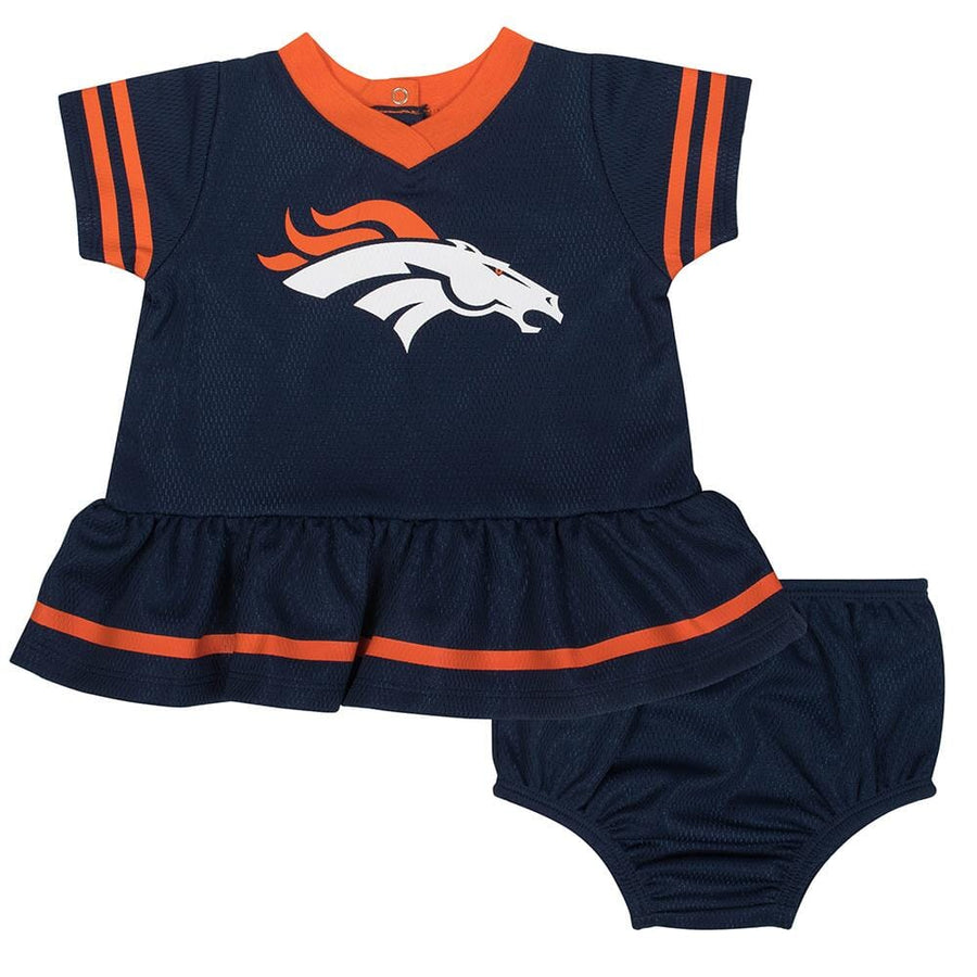 Broncos Baby Girls Dress Set with Panty-Gerber Childrenswear