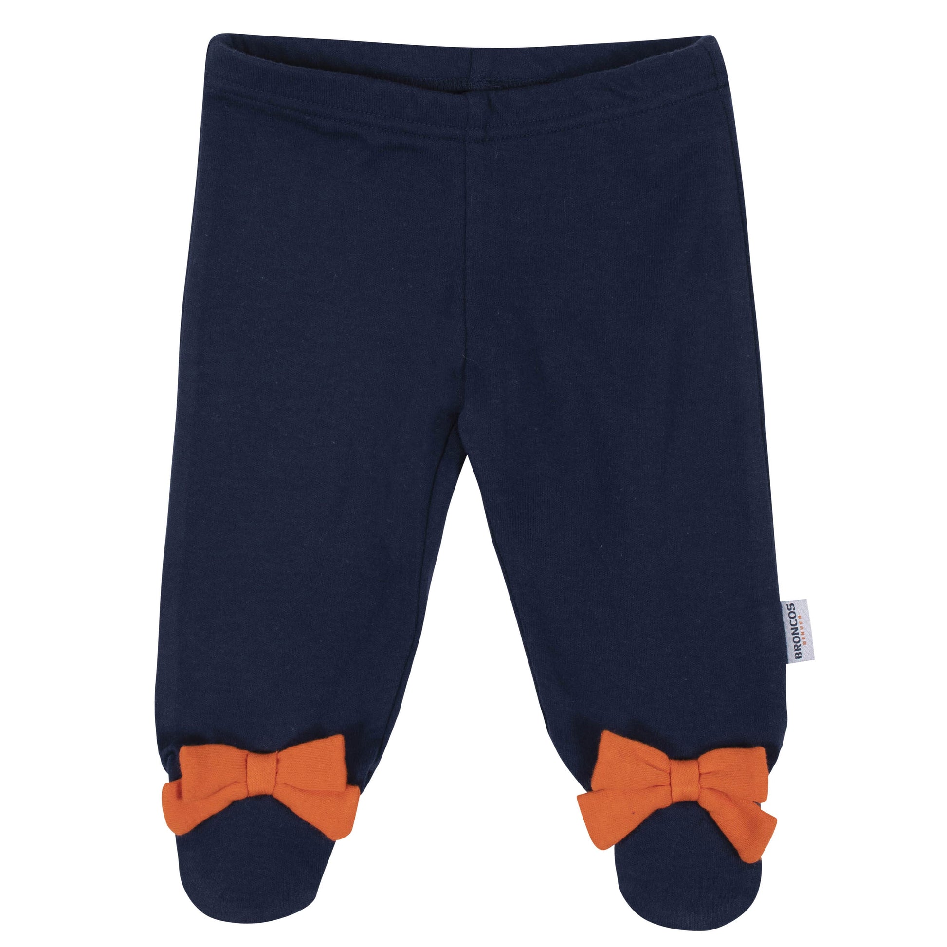 Baby Girls Denver Broncos 3-Piece Bodysuit, Pant, and Cap Set-Gerber Childrenswear