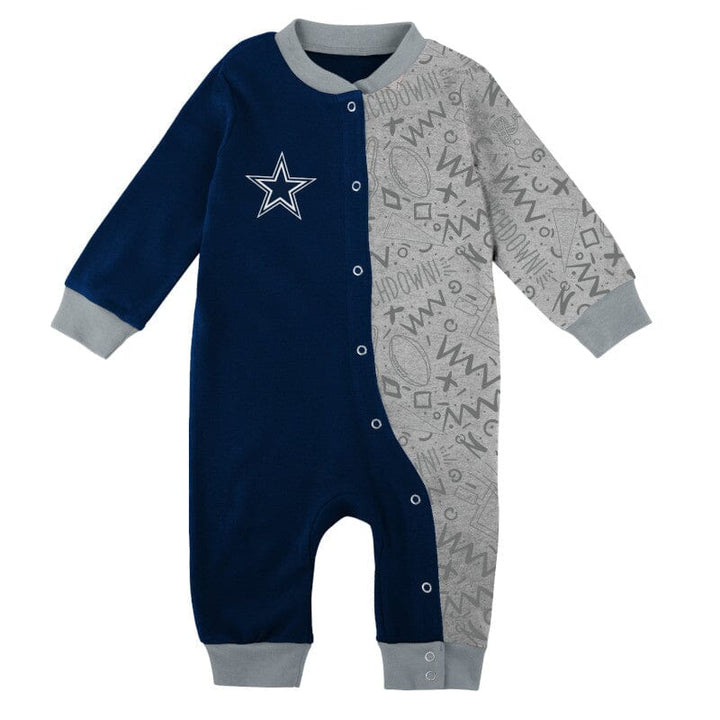 Baby Boys Dallas Cowboys Team Playbook Long Sleeve Coverall