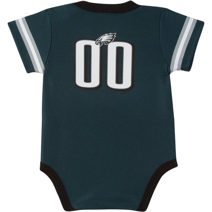 Baby Boys Philadelphia Eagles Short Sleeve Jersey Bodysuit-Gerber Childrenswear
