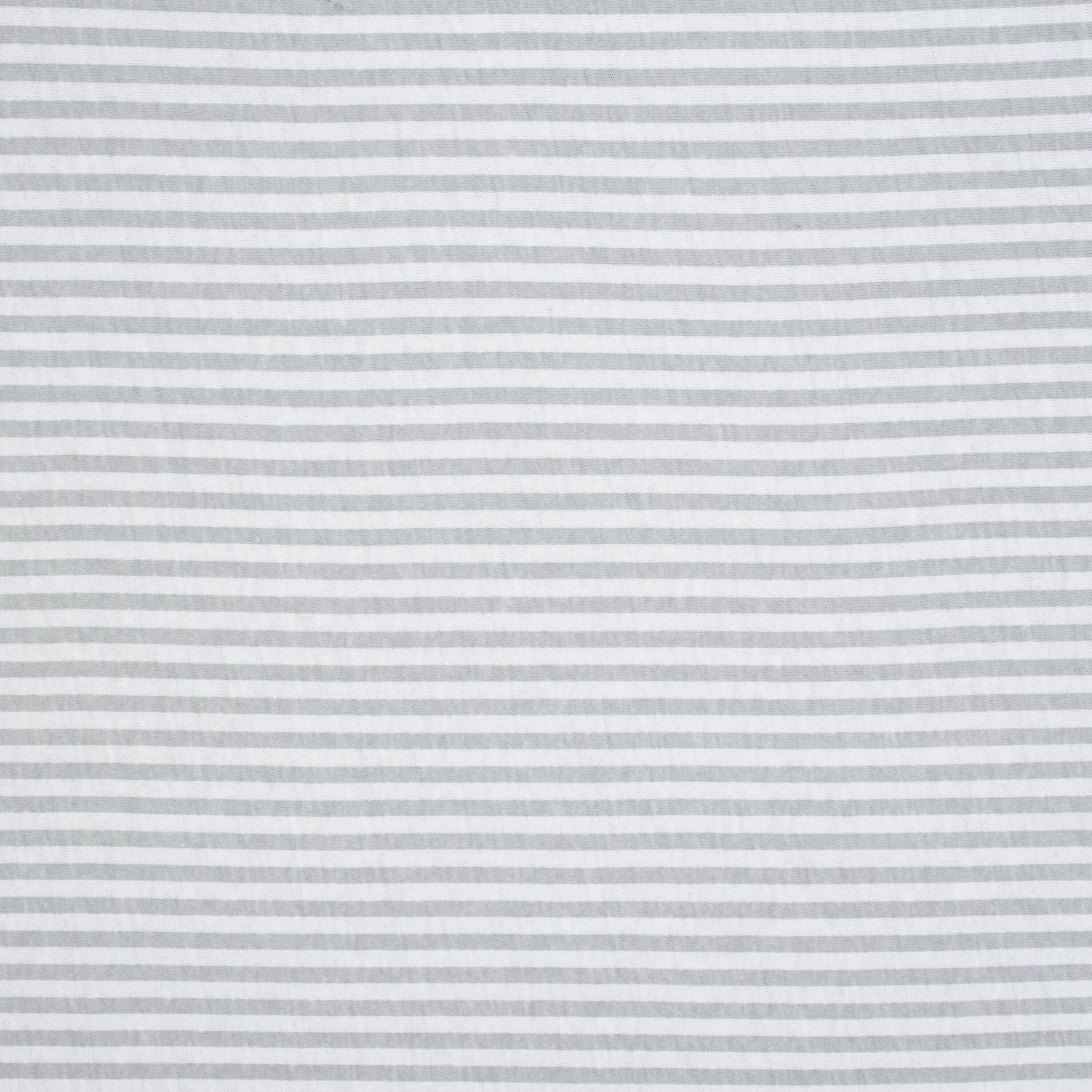 1-Pack Neutral Grey Stripe Organic Fitted Crib Sheet-Gerber Childrenswear