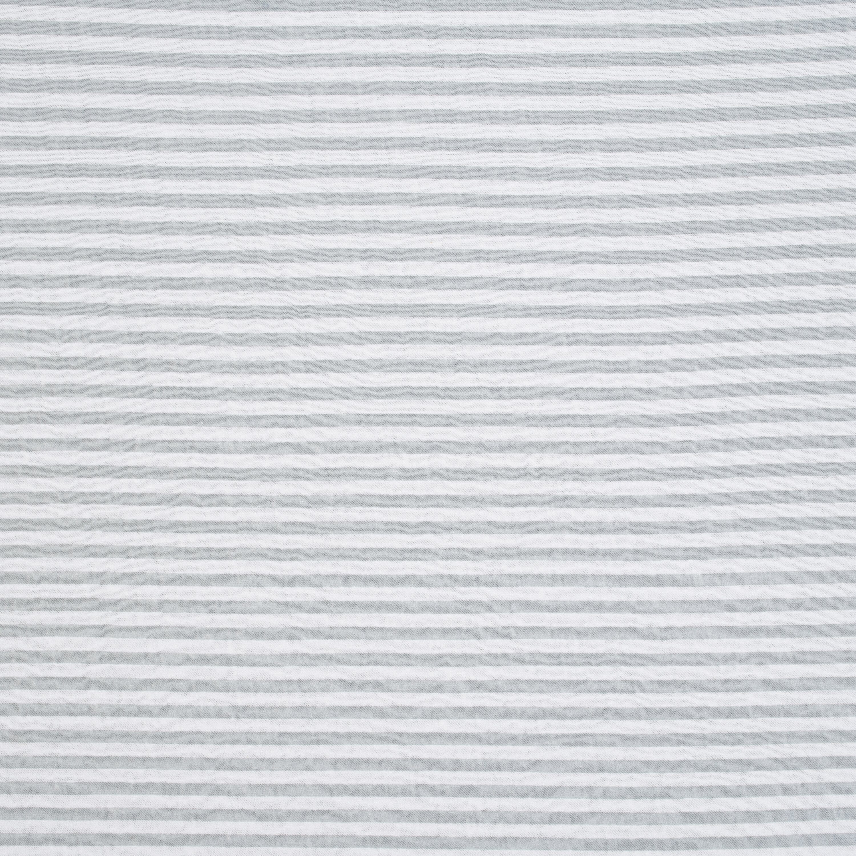 1-Pack Neutral Grey Stripe Organic Fitted Crib Sheet-Gerber Childrenswear