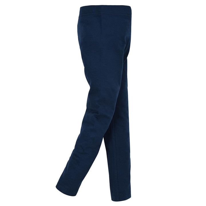 1-Pack Girls Navy Leggings-Gerber Childrenswear