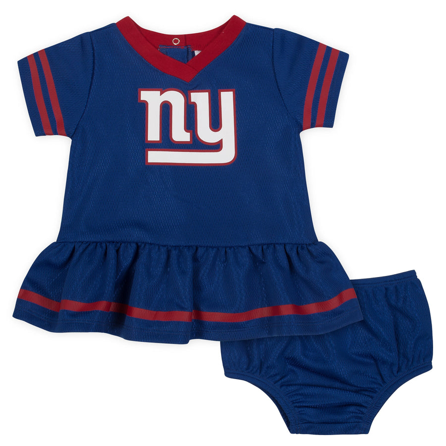 Baby Girls New York Giants Cheerleader Dress and Panty Set-Gerber Childrenswear
