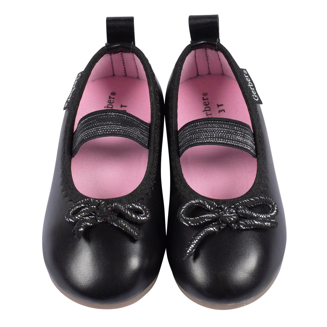 Infant & Toddler Girls Black Ballet Slipper