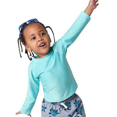 Baby & Toddler Neutral UPF 50+ Aqua Rash Guard