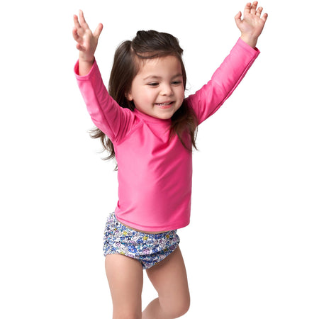 Baby Neutral UPF 50+ Pink Rash Guard
