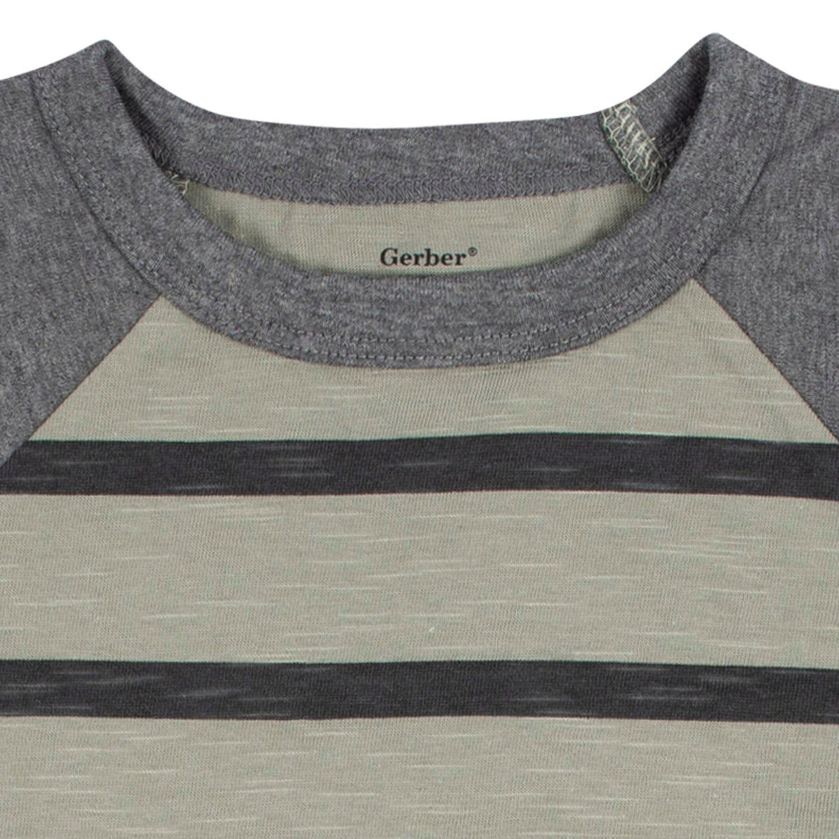 2-Pack Baby & Toddler Boys Green Camo Raglan Tees
