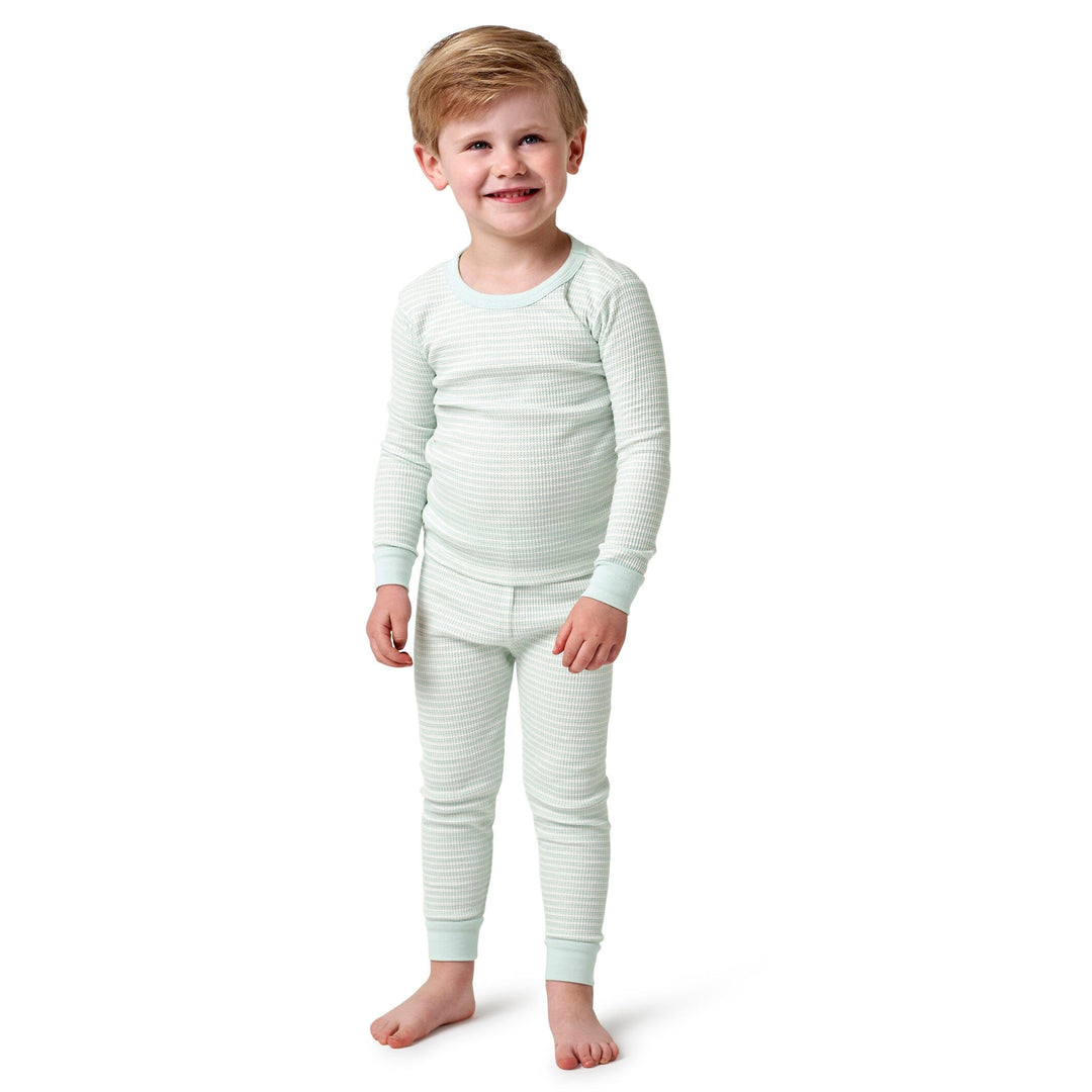 2-Piece Baby & Toddler Boys Stripe Snug Fit Pajama Set