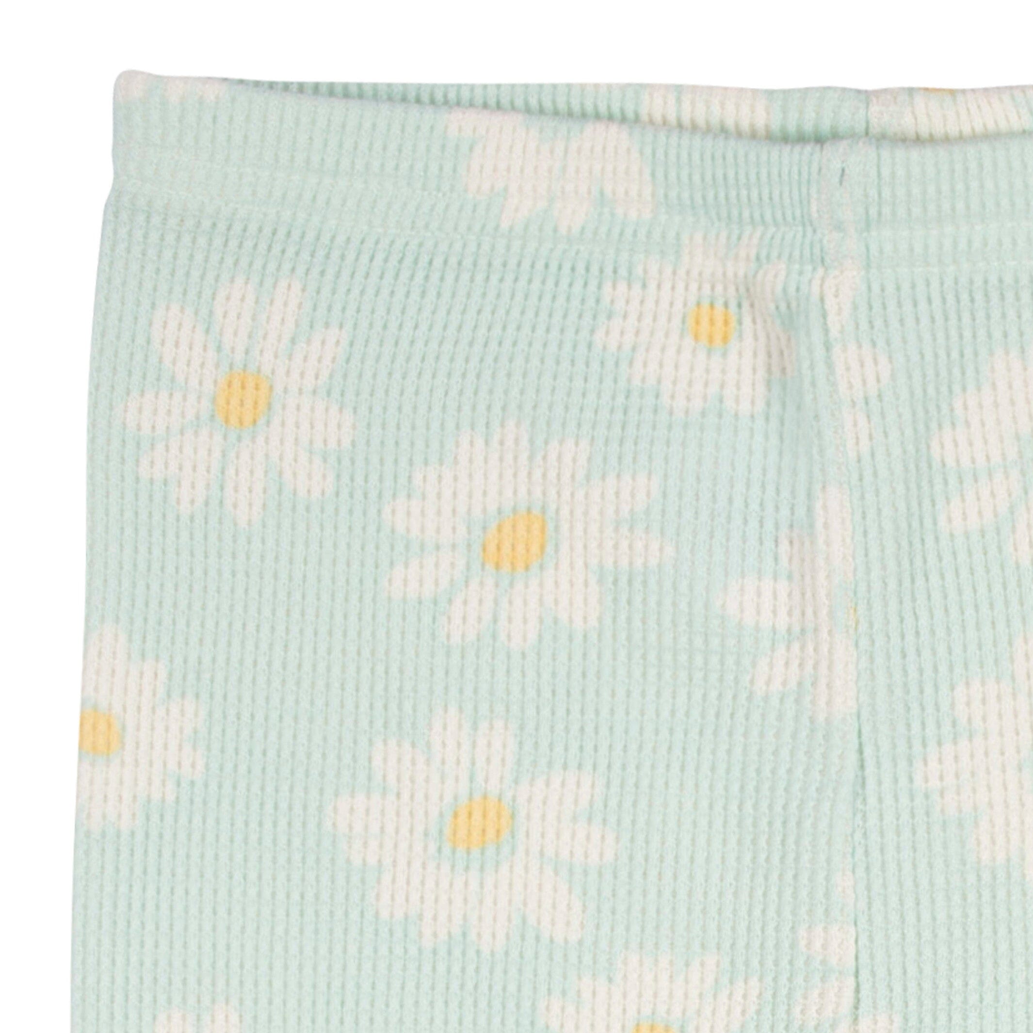 2-Piece Baby & Toddler Girls Daisies Snug Fit Pajama Set
