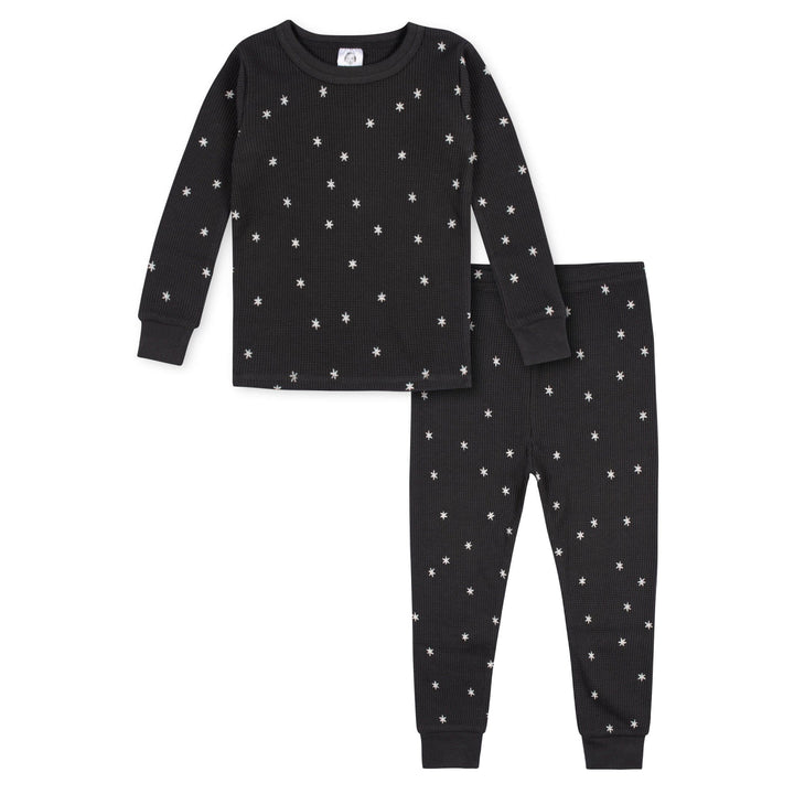 2-Piece Baby & Toddler Neutral Starburst Snug Fit Pajama Set