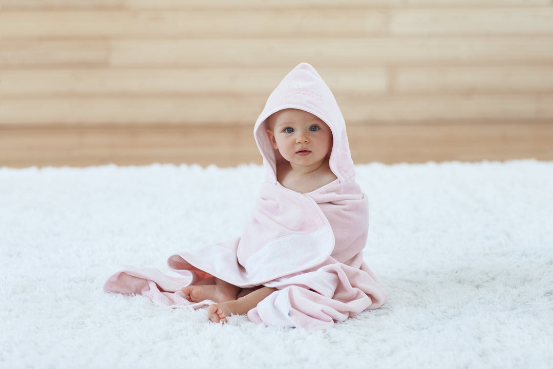 Keepsake Pink Floral Bloom "Dream" Hooded Towel-Gerber Childrenswear