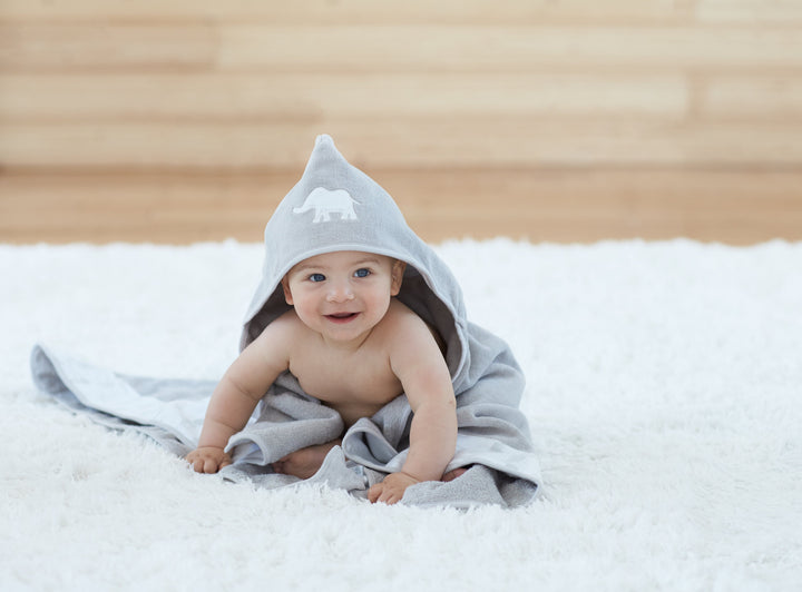 Keepsake Gray Safari Hooded Towel-Gerber Childrenswear