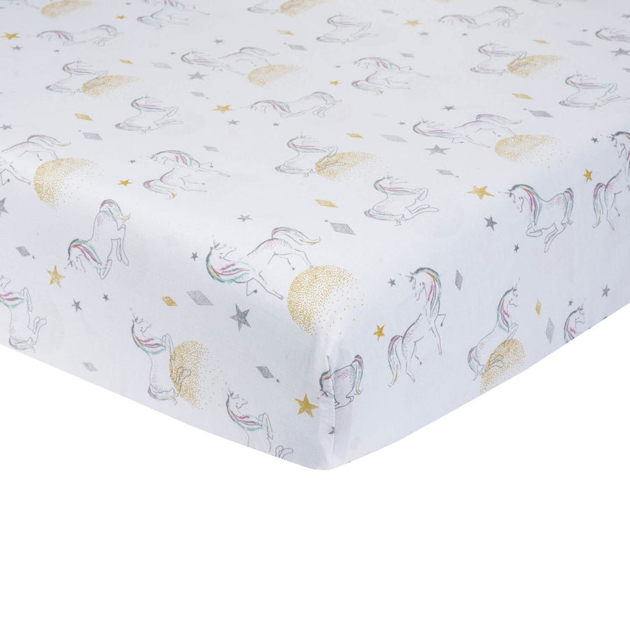 One World Collection Fitted Crib Sheet - Love & Sugar-Gerber Childrenswear