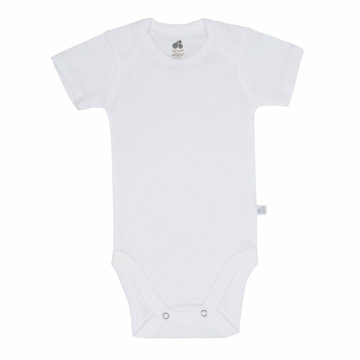 Organic Short Sleeve White Bodysuit 4-Pack-Gerber Childrenswear