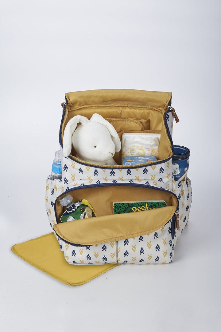 Diaper Bag Backpack in Aztec Print-Gerber Childrenswear