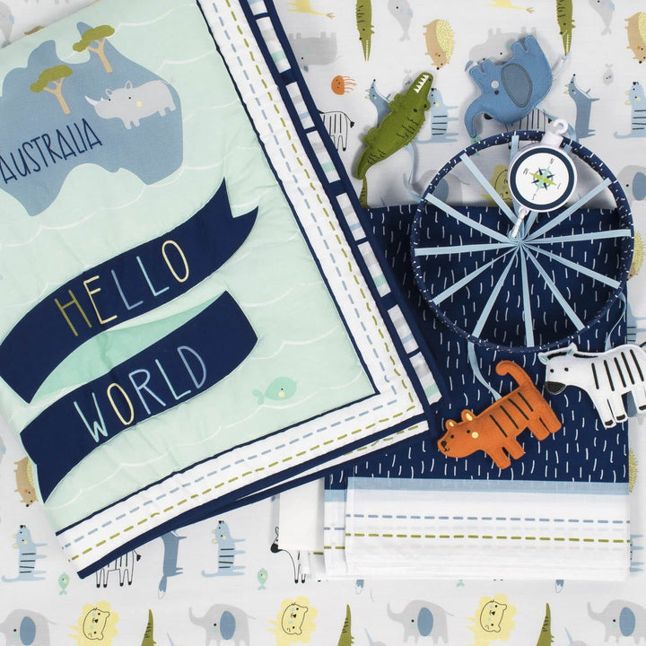 One World Collection Musical Mobile - Hello World-Gerber Childrenswear