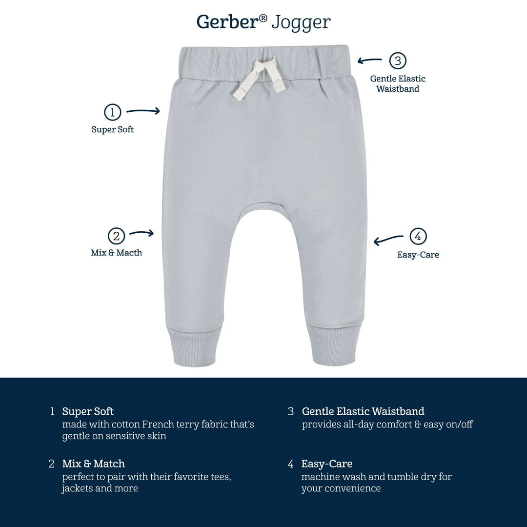 Gerber White Training Pants - 3 Pk. – Drive Goods.com