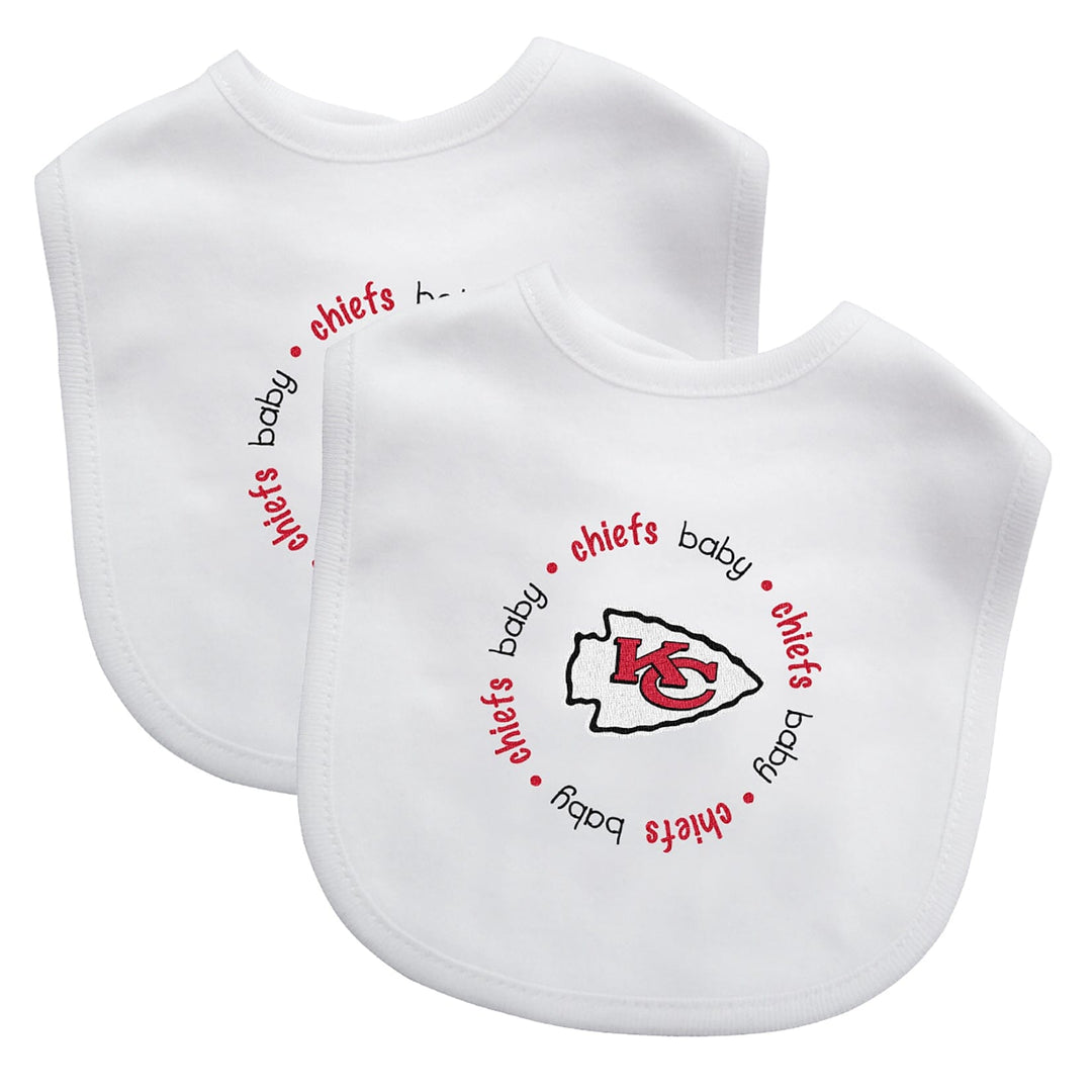 2-Pack Baby Chiefs Bibs-Gerber Childrenswear