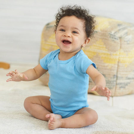 Onesies® Baby 5-Pack Solid Light Blue Bodysuits