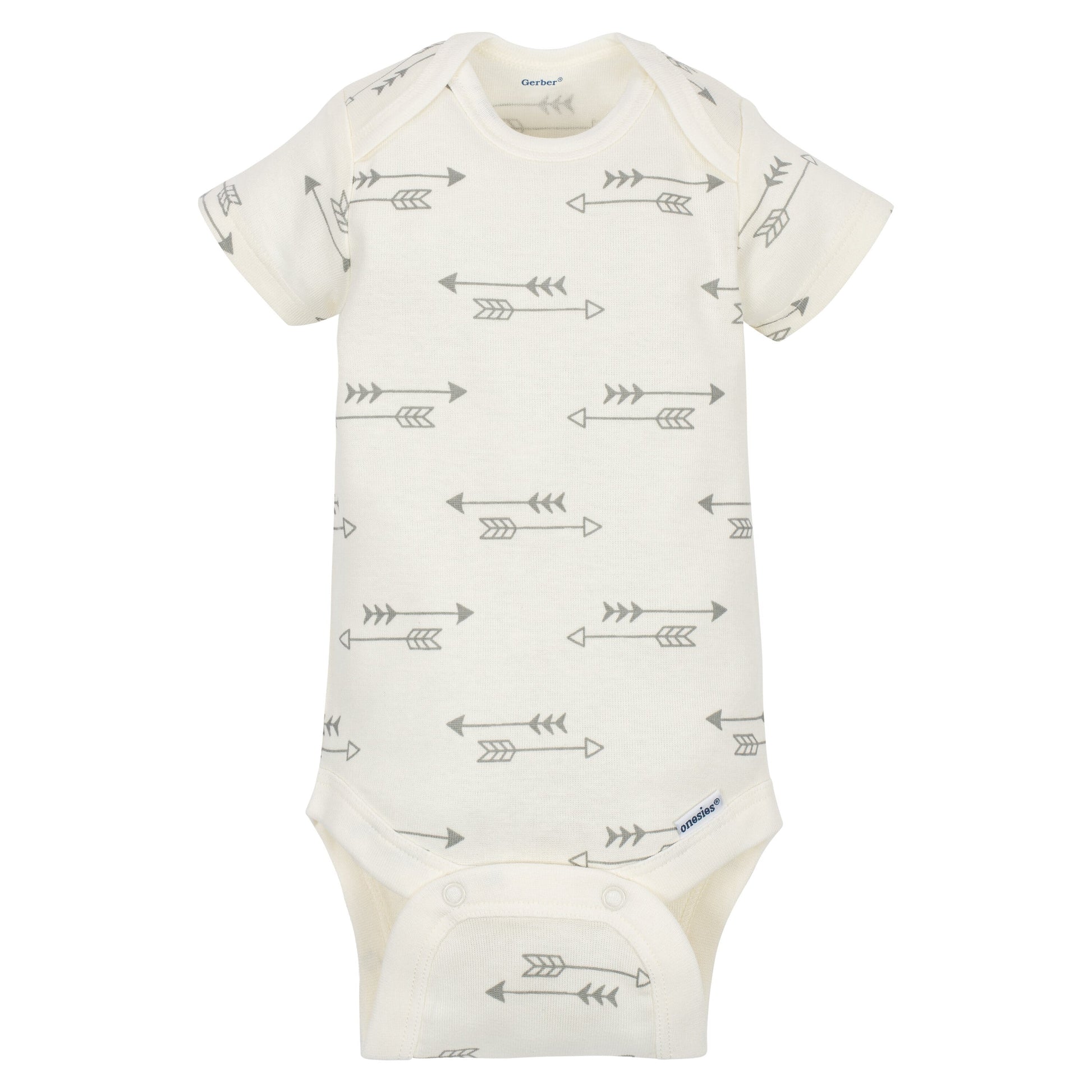 5-Pack Boys Hedgehog Short Sleeve Onesies® Bodysuits-Gerber Childrenswear