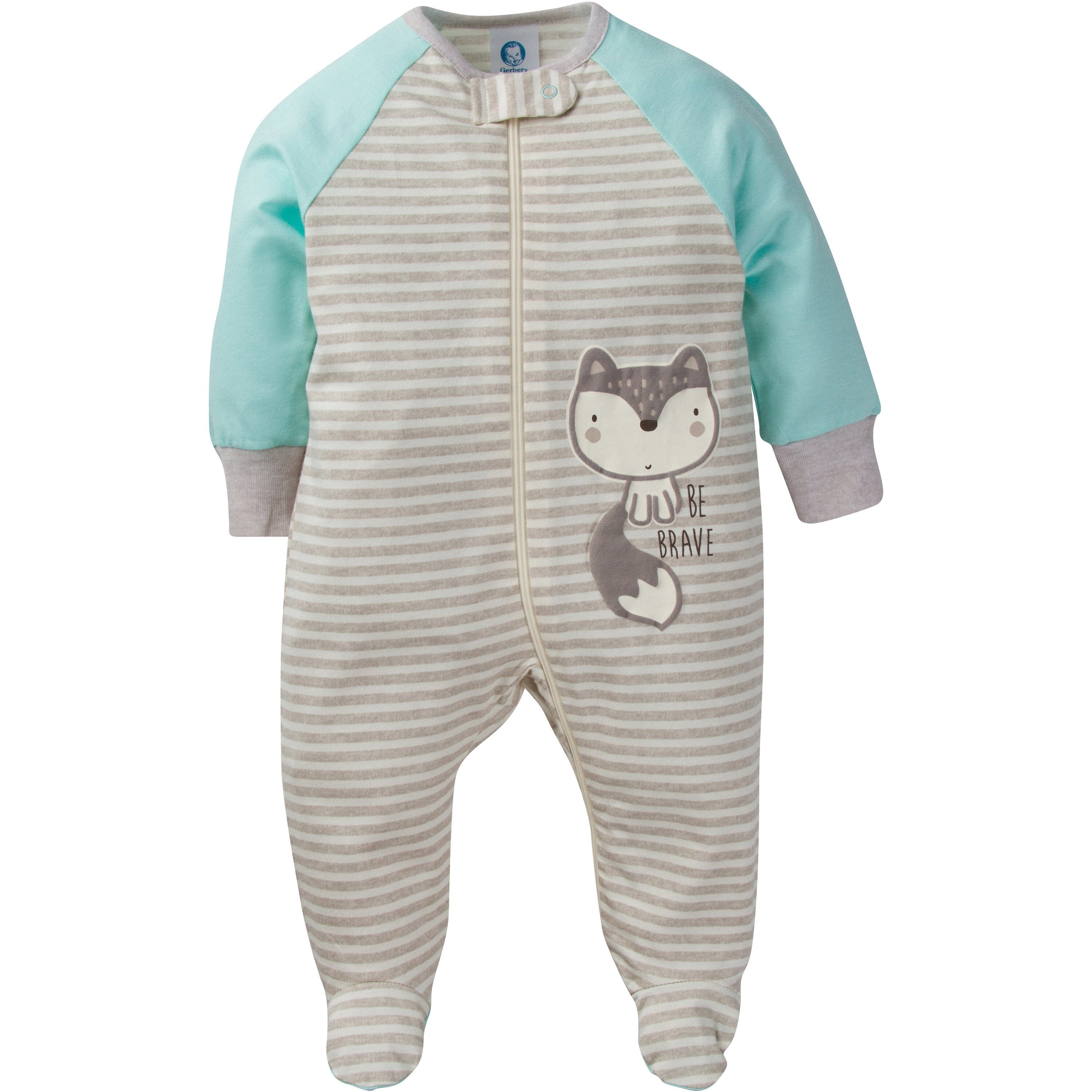 4-Pack Baby Boys Fox Sleep N' Play