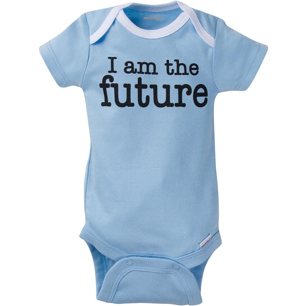 8-Pack Baby Neutral Short Sleeve Onesies® Brand Bodysuits-Gerber Childrenswear