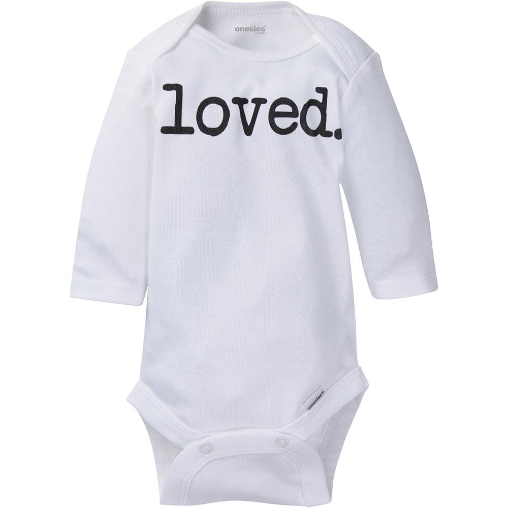 6-Pack Baby Neutral Long Sleeve Onesies® Brand Bodysuits-Gerber Childrenswear