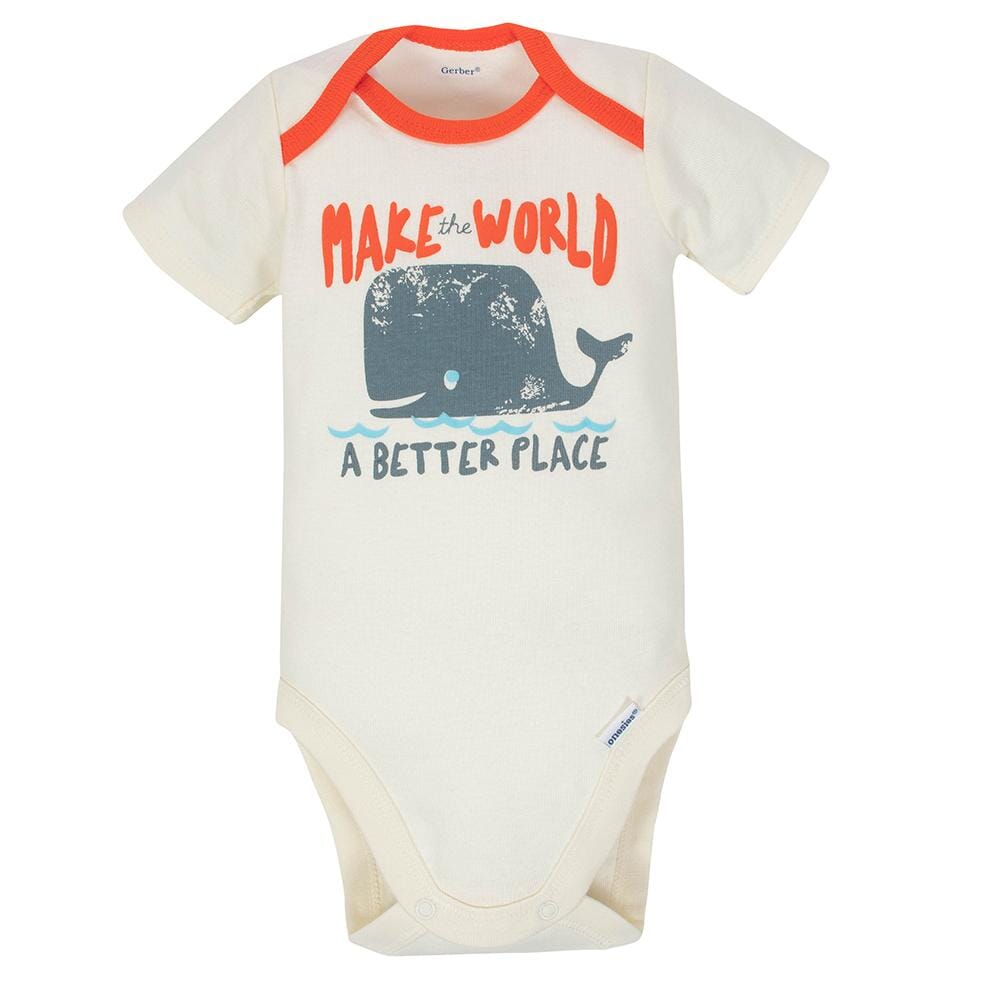 3-Piece Baby Boys Whale Bodysuit & Pants Set-Gerber Childrenswear