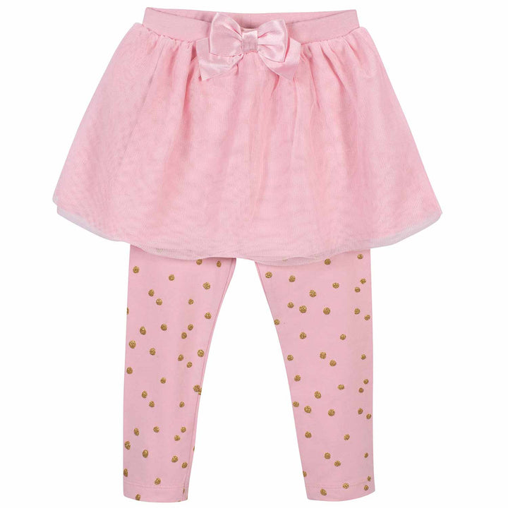 2-Piece Toddler Girls Love Shirt and Tutu Legging Set-Gerber Childrenswear