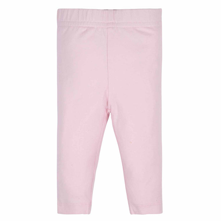 Gerber® 2-Pack Toddler Girls Pink Polka Dot and Grey Leggings-Gerber Childrenswear