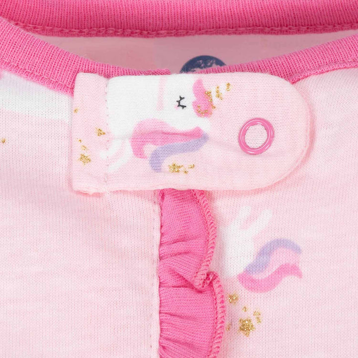 Gerber® 2-Pack Baby Girls Bunnies and Unicorns Sleep N' Plays-Gerber Childrenswear
